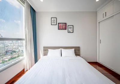 Appartamento con due camere da letto e vista — Vinhome Central Park Apartment